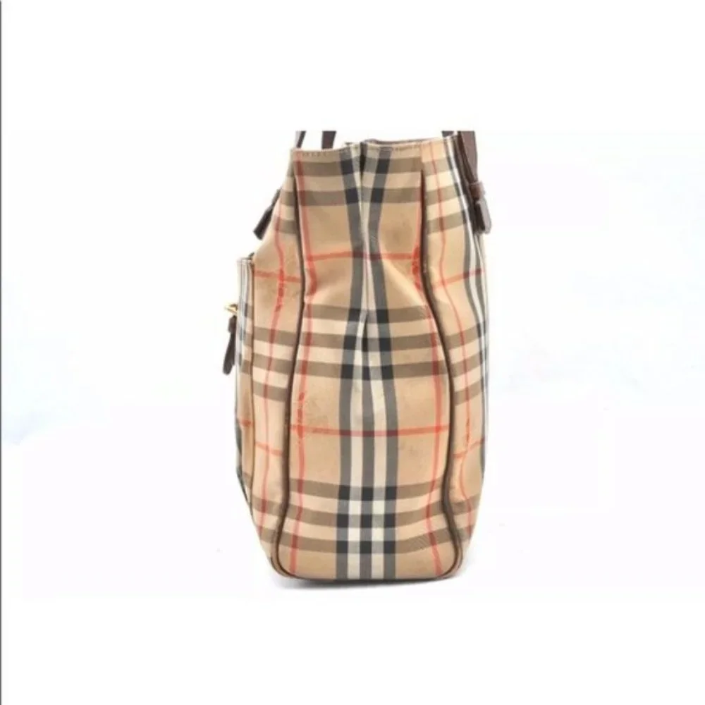 Authentic Burberrys Nova Check Canvas Bag - Picture 7 of 13